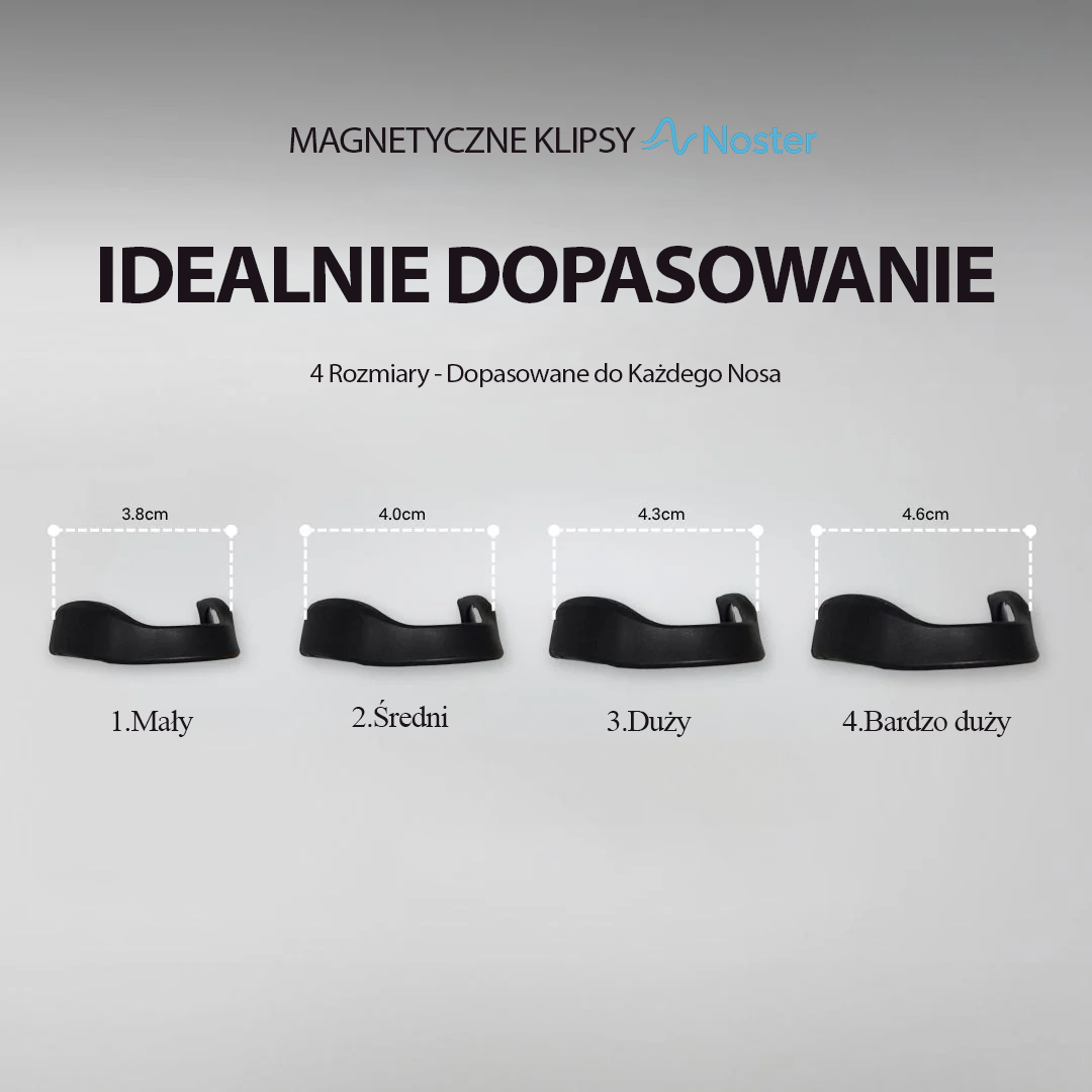 Magnetyczne Klipsy na Nos Noster